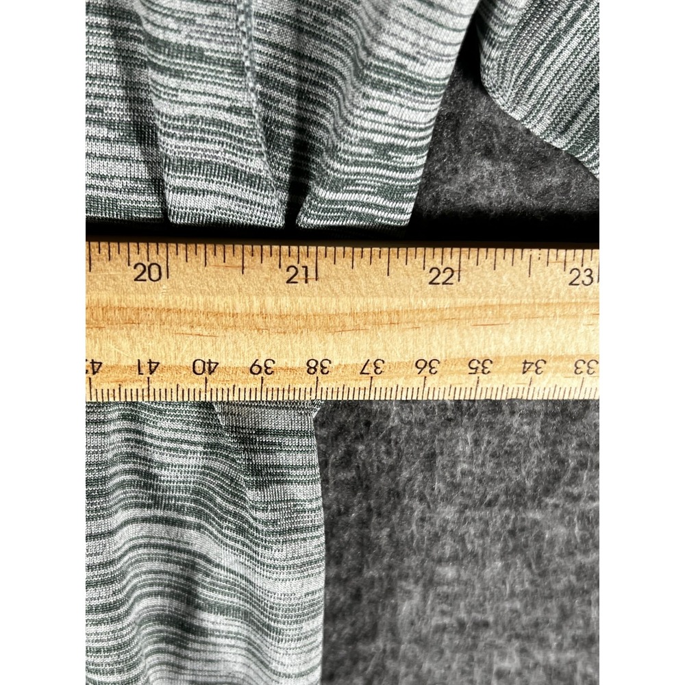 Nike Pro Dri-FIT Mens XL Fitted Space Dye Heathered Grey Training Shirt - Picture 6 of 8